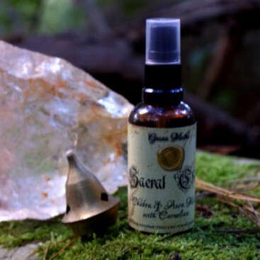 Sacral Chakra and Lower Emotional Body Aura Mist