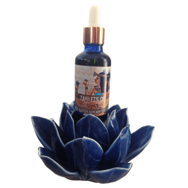Tablets of Light Blue Lotus Sacred Anointing Oil 50 ml